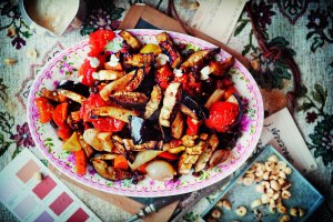 Pieczone warzywa z harissą  prosty przepis i składniki