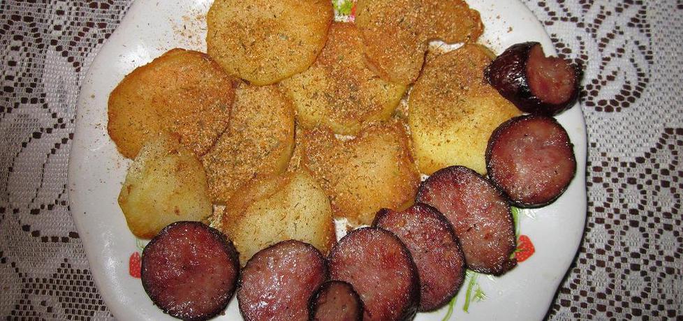 Ziemniaki smażone z swojską kiełbasą (autor: halina17 ...