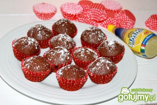 Przepis  muffiny czekoladowe z nutą cytrynową przepis