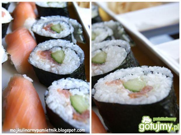 Przepis  domowe sushi maki przepis