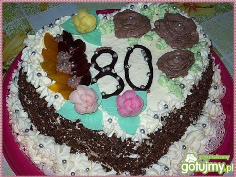 Przepis  tort urodzinowy na okazje przepis