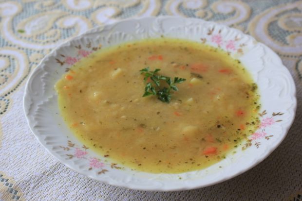 Przepis  zupa grochowa z warzywami przepis