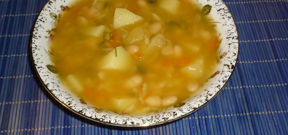 Zupa fasolowa z dynią (autor: wafelek2601)
