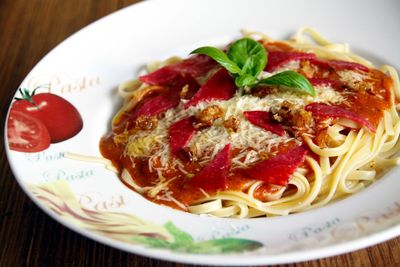 Włoskie spaghetti al pomodoro