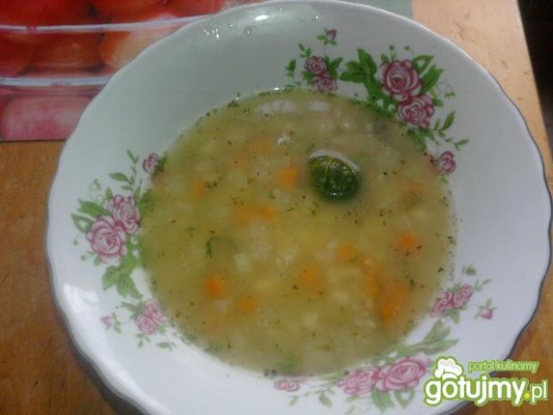 Przepis  zupa warzywna z ryżem przepis