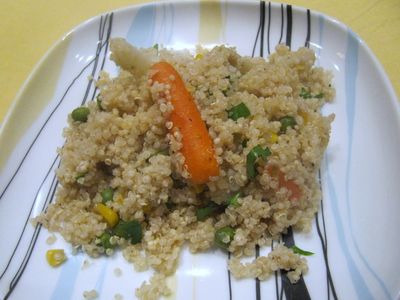 Quinoa z warzywami