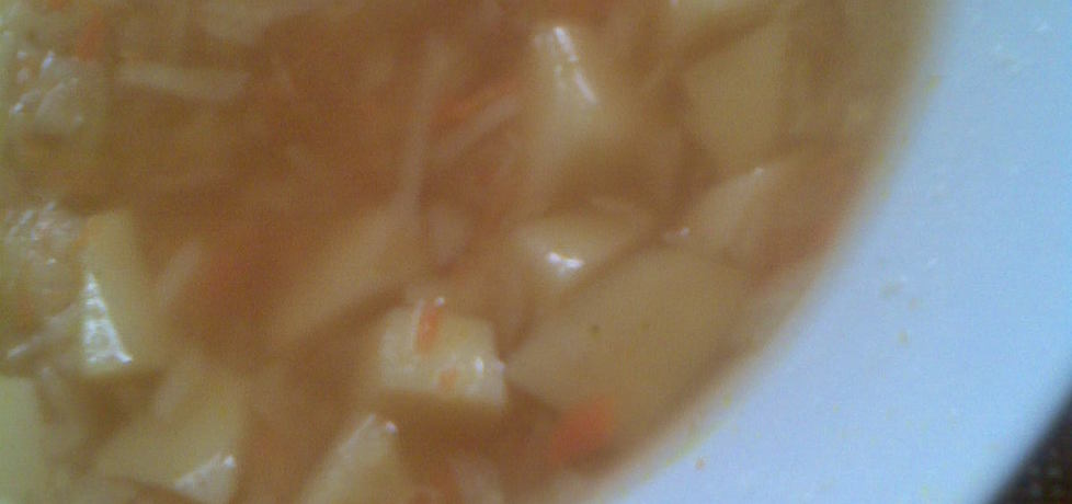 Zupa kapuściana z koncentratem pomidorowym (autor: margo1 ...