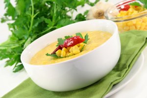 Pikantna zupa z kukurydzy  prosty przepis i składniki