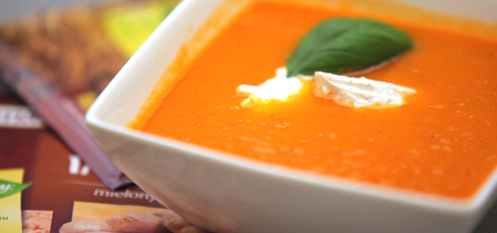 Doradca smaku ii, odc.7: zupa pomidorowa z papryką i serem kozim