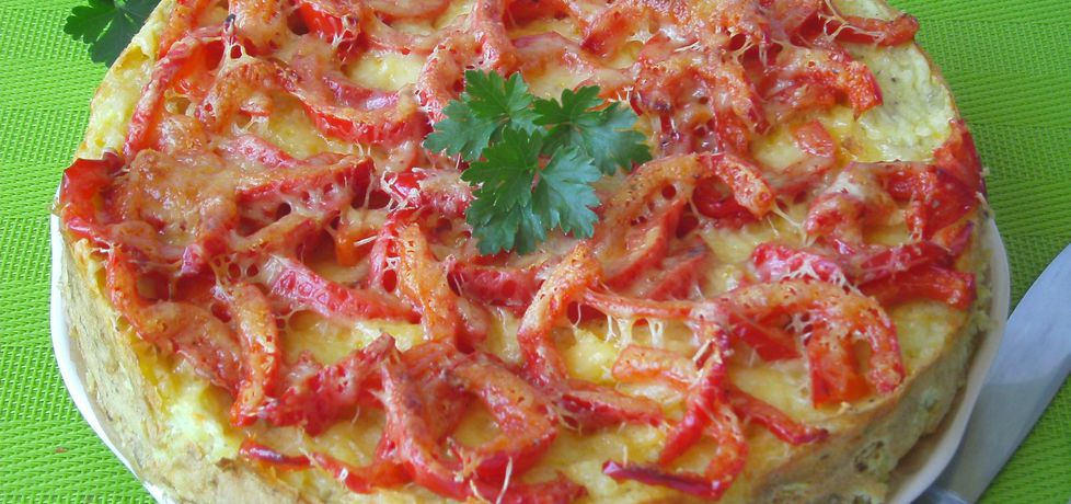 Ciasto ziemniaczane z serem i papryką (autor: katarzyna59 ...