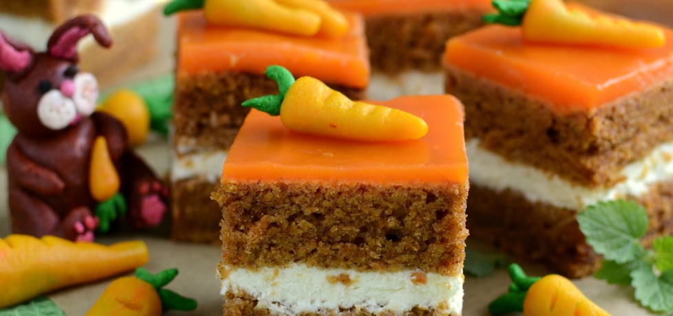 Ciasto marchewkowe z dwoma kremami (autor: cukiereczek13 ...