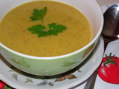 Zupa krem cukiniowo-marchewkowo