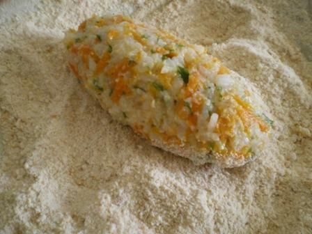 Przepis  kotlety marchewkowo-ryżowo przepis