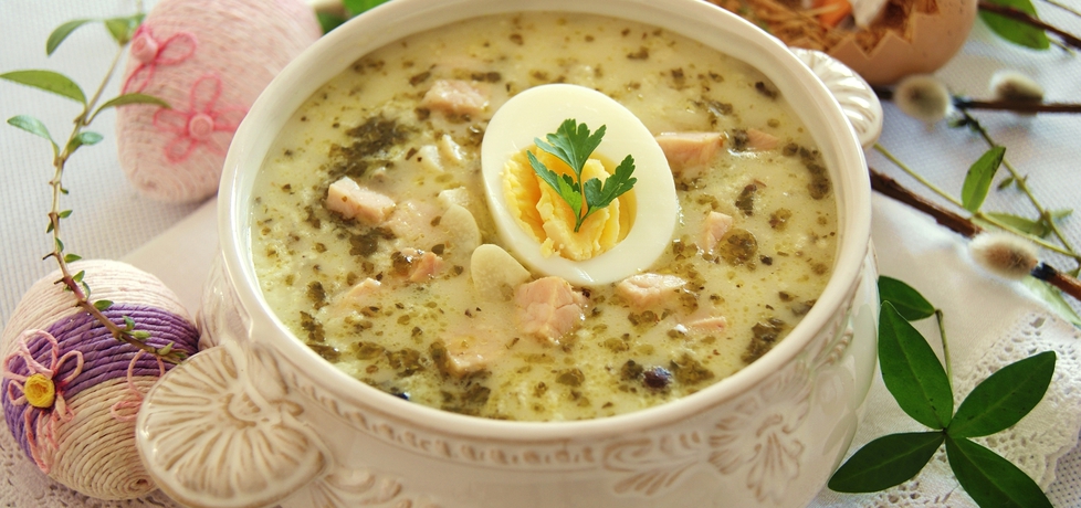 Zupa chrzanowo – czosnkowa (autor: violcia)