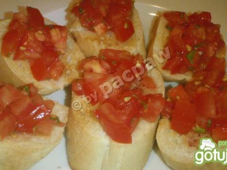 Przepis  bruschetta balsamiczna przepis