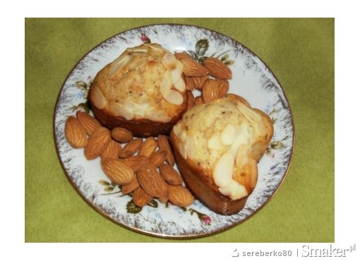 Walentynkowe muffinki marcepanowe