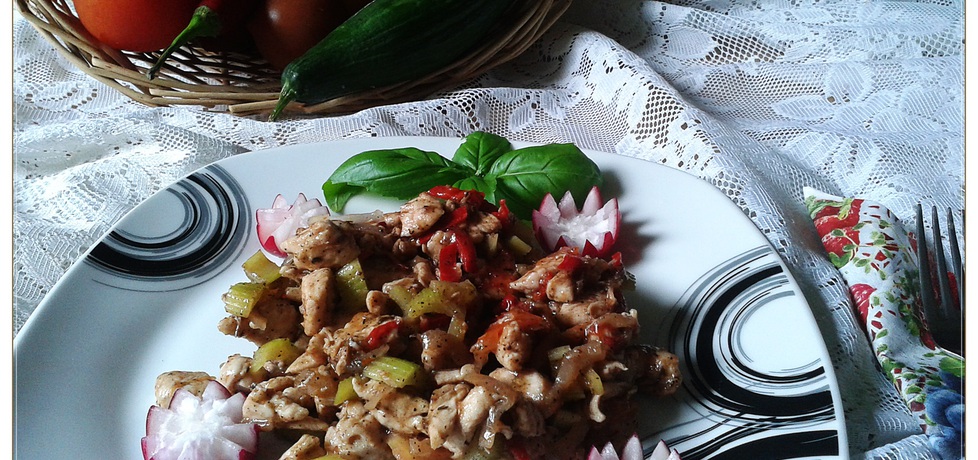 Potrawka z kurczaka z selerem naciowym (autor: monikat83 ...