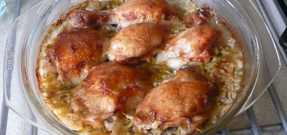 Kurczak pieczony w ryżu brązowym (autor: magda1976 ...