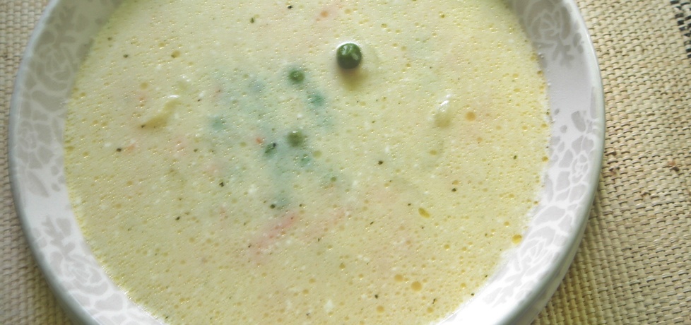 Delikatna zupa jarzynowa z zielonym groszkiem (autor: justi2401 ...
