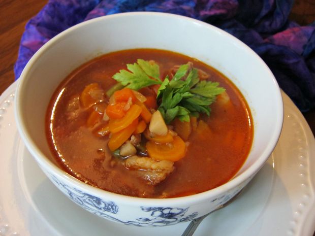 Przepis  zupa gulaszowo-warzywna przepis