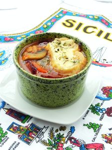 Zupa pomidorowa inspirowana italią