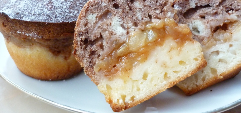 Muffinki ze smażonymi jabłkami (autor: renatazet)
