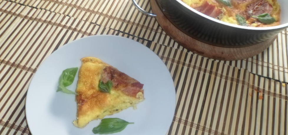 Puszysty omlet z bekonem (autor: justynkag)