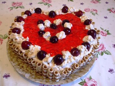 Tort amore na rocznicę ślubu.