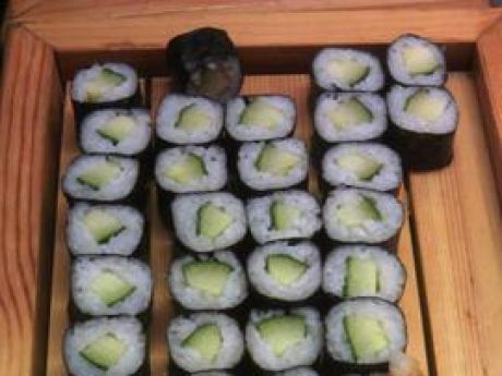 Przepis  sushi z ogórkiem przepis