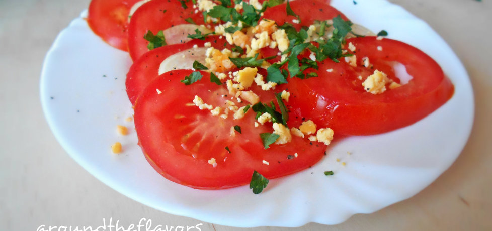 Sałatka z pomidorów (autor: ewa-wojtaszko)