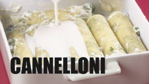 Cannelloni ze szpinakiem i ricottą