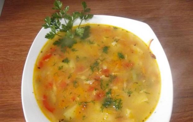 Przepis  zupa warzywna z dynią i cukinią przepis