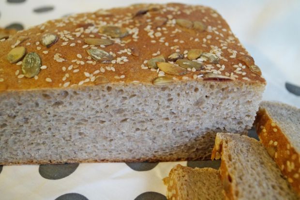 Przepis  szybki pszenno-żytni chleb na zakwasie przepis