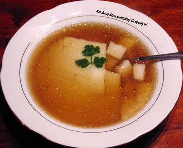 Zupa z topinambura