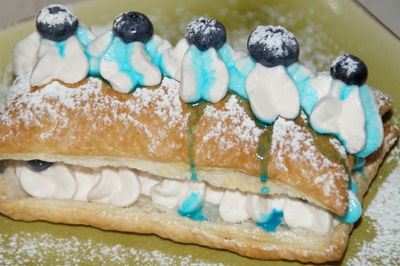 Ciasto francuska fantazja z borówkami