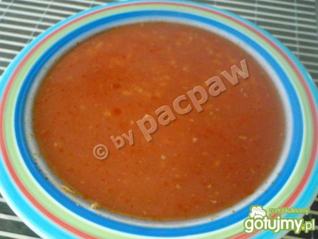 Przepis na: zupa pomidorowa z ryżem