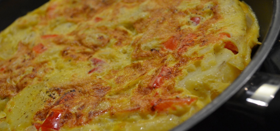Tortilla hiszpańska z papryką (autor: monika78)