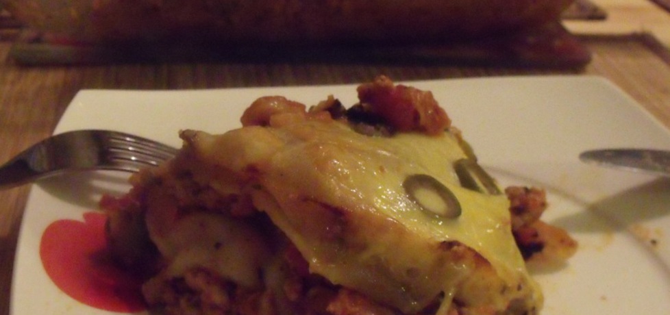 Lasagne z oliwkami (autor: koper)