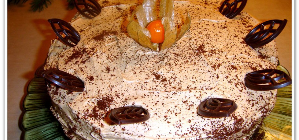 Tort makowy z masą kawową. (autor: christopher)