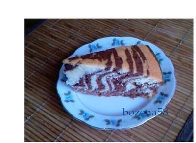 Ciasto zebra (tygrysek)