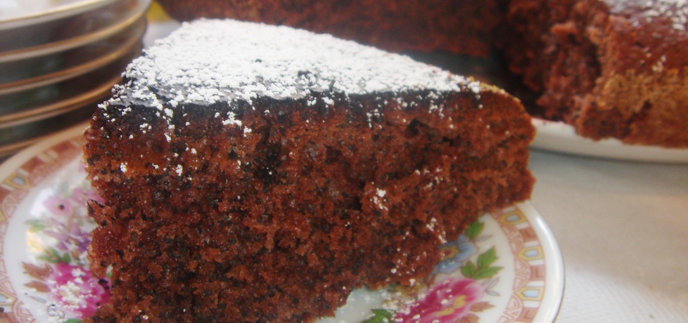 Ucierane ciasto kakaowe z makiem (autor: justi2401 ...