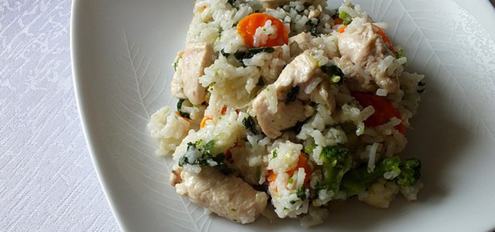Błysakwiczne danie ryżowe z pokrzywą (autor: mysiunia ...