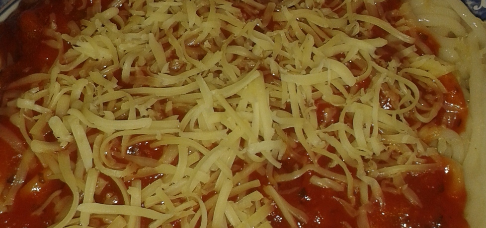 Spaghetti z sosem pomidorowym i serem (autor: misia13 ...