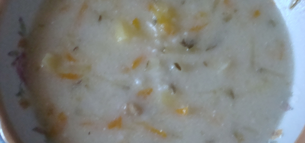 Zupa ogórkowa z ryżem zabielana (autor: klaudia007 ...
