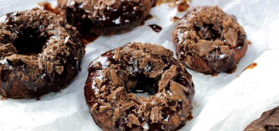 Donuty / oponki czekoladowe (autor: ostra-na