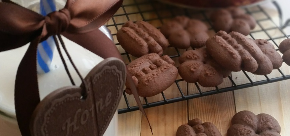 Ciasteczka kakaowe z maszynki (autor: pola_kuchniaupoli ...
