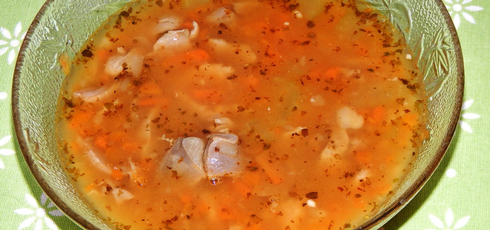 Zupa a'la flaczki z żołądków drobiowych (autor: habibi ...