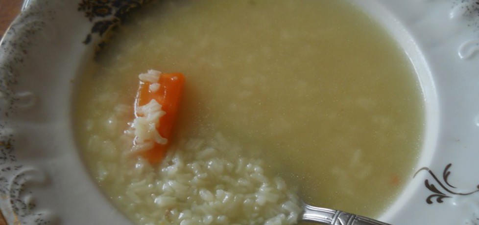 Zupa dietetyczna z ryżem (autor: magdalena1110)