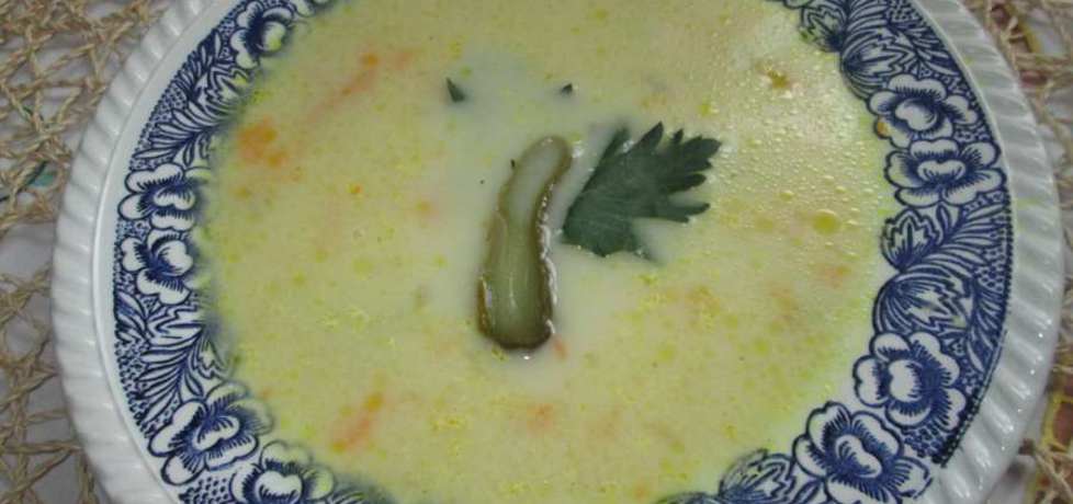 Zupa ogórkowa zabielana (autor: katarzyna40)