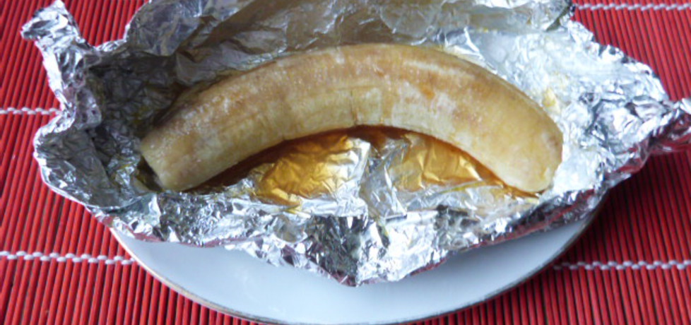 Banany pieczone w folii (autor: renatazet)